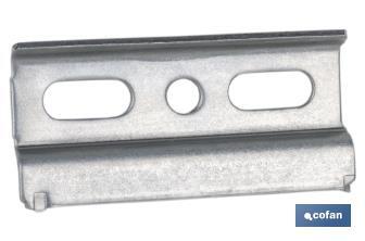 Hanging bracket for hanging and fixing | Size: 60mm  - Cofan