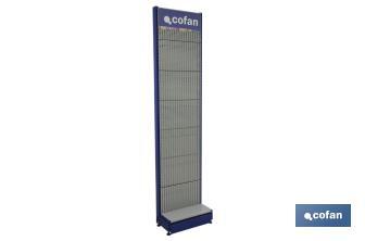 EXPOSITOR VERTICAL PERFORADO 2200x500mm - Cofan