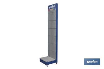 EXPOSITOR VERTICAL PERFURADO 2200X500X460MM - Cofan