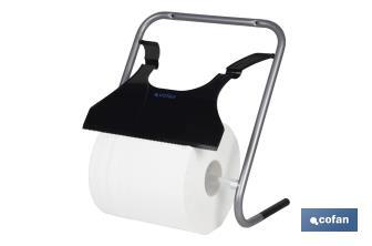 Dispensador porta bobinas de papel para la pared | Para rollo de papel | Tamaño industrial - Cofan