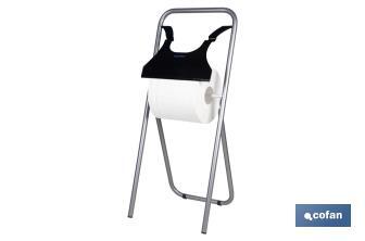 Dispensador porta bobinas de papel para el suelo | Para rollo de papel | Tamaño industrial - Cofan