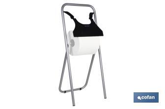 Dispensador porta bobinas de papel para el suelo | Para rollo de papel | Tamaño industrial - Cofan