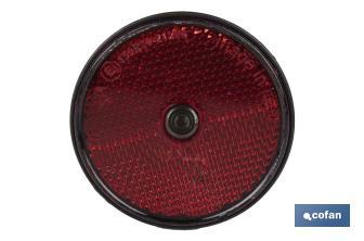 Catadióptricos redondos con tornillo para fijar en vehículos | 3 Colores y 2 tamaños diferentes - Cofan