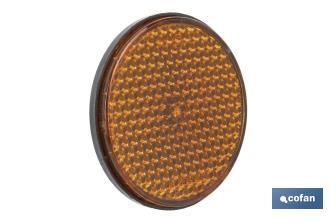 Catadióptricos redondos con tornillo para fijar en vehículos | 3 Colores y 2 tamaños diferentes - Cofan