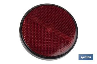 Catadióptricos redondos con tornillo para fijar en vehículos | 3 Colores y 2 tamaños diferentes - Cofan