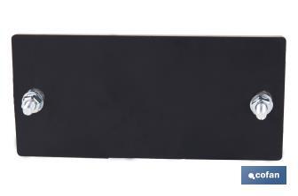Catadióptrico rectangular con tornillos para fijar a vehículos | Producto homologado | Medidas: 106 x 50 mm | Disponible en 3 colores - Cofan