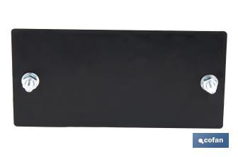 Catadióptrico rectangular con tornillos para fijar a vehículos | Producto homologado | Medidas: 106 x 50 mm | Disponible en 3 colores - Cofan