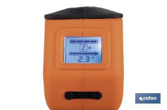 Pistola engrasadora a batería | Batería Li-ion 21 V 2 Ah | Presión máxima: 690 bar | Adecuada para cartuchos de 400 ml - Cofan