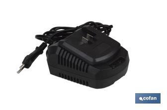 Pistola engrasadora a batería | Batería Li-ion 21 V 2 Ah | Presión máxima: 690 bar | Adecuada para cartuchos de 400 ml - Cofan