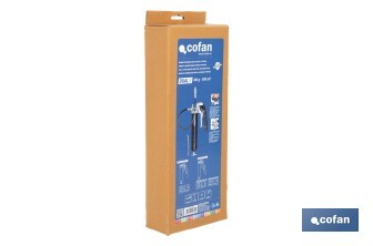 Bomba de engrase dual tipo pistola y palanca | Hasta 7000 PSI | Compatible con cartuchos de grasa de 400 g o carga a granel - Cofan