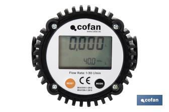 Compteur Digital pour Pistolet Lubrifiant - Cofan