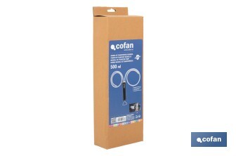Bomba de transferencia manual | Capacidad: 500 ml | Acción dual | Cuerpo metálico - Cofan