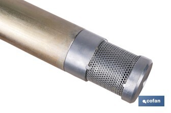 Bomba neumática lubricante | Relación 3:1 | Caudal: 14 LPM | Presión máxima: 10 bares | Disponible para bidones de 60 o 205 litros - Cofan