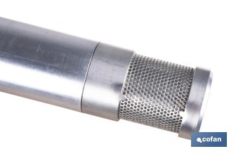 Bomba neumática lubricante | Relación 3:1 | Caudal: 14 LPM | Presión máxima: 10 bares | Disponible para bidones de 60 o 205 litros - Cofan