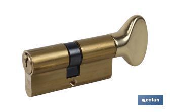 European profile cylinder with knob - Cofan