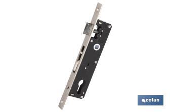 Mortise lock with hook (metal doors) - Cofan