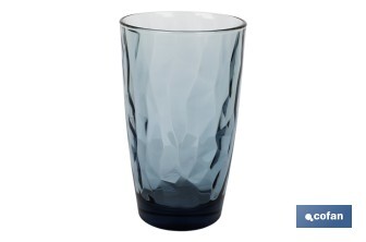 Pack of 6 tall tumbler glasses | Jade Model | Available in different capacities | Different colours - Cofan