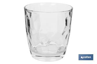 Pack of 6 tumbler glasses | Jade Model | Available in different capacities | Different colours - Cofan