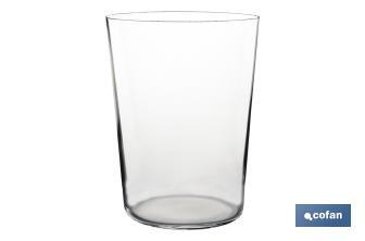 Pack de vasos de sidra de cristal fino | Capacidad: 50 cl | 100 % libres de cadmio y plomo - Cofan