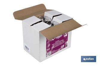 Pack da 6 calici da degustazione | Ideali per qualsiasi tipo di vino | Capacità: 17 cl | Altezza: 15 cm - Cofan