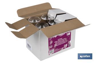 Pack de 6 coupes taste-vin | Appropriées pour tout type de vin | Capacité : 17 cl | Hauteur : 15 cm - Cofan