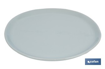 Juego de vajilla de cerámica verde | Set de 12 piezas | Diseño irregular | Apta para lavavajillas y microondas - Cofan