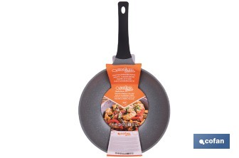 Sartén wok de inducción Ø30 cm gama Anzio | Aluminio forjado | Revestimiento antiadherente | Apta para todo tipo de cocinas - Cofan