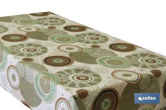 Basic oilcloth roll, Cúrcuma Model - Cofan