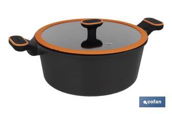 Full induction pot | Die-cast aluminium | Size: Ø28cm - Cofan