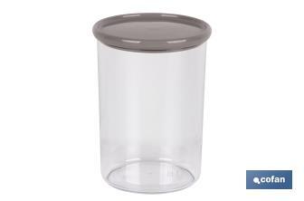 Multi-purpose canister, Albahaca Model | Polystyrene and polypropylene | Kitchen storage canisters - Cofan