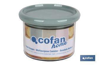 Multi-purpose canister, Albahaca Model | Polystyrene and polypropylene | Kitchen storage canisters - Cofan