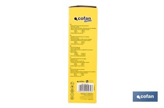 Set de 4 Frascos de Vidrio | Para Almacenamiento | Capacidad de 750 - 1150 - 1500 - 2100 ml - Cofan