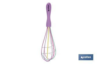 Set de 6 utensilios morados de la gama Vergini - Cofan