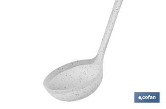Cuchara Sopera Modelo Bach | Fabricada en Silicona y Nylon | Medida 32 cm - Cofan