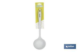 Colher de sopa Modelo Bach I Silicone e nylon I Mede 32 cm - Cofan