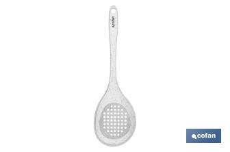 Skimmer spoon, Bach Model | Silicone and nylon | Size: 34cm - Cofan