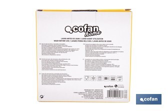 Set de 2 Fiambreras Cuadradas de Borosilicato | Modelo Bambú | Tapa de Bambú | Capacidad 520-800 ml - Cofan
