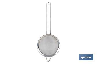 Colino di acciaio inox 304 | Modello Sena | Varie dimensioni | Colino versatile per diversi usi in cucina - Cofan