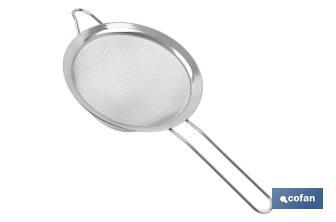 304 Stainless steel strainer | Sena Model | Several sizes | Useful strainer for different kitchen applications - Cofan