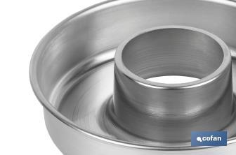 Glossy Aluminium Angel Food Cake Pan - Cofan