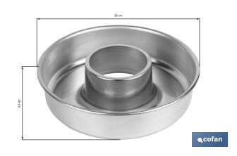 Molde de Rosco en Aluminio Brillante - Cofan