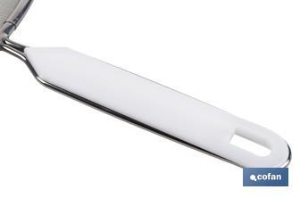 Stainless steel splatter screen | Durable and slip-resistant handle | Protection against splatters - Cofan