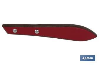 Confezione da 3 coltelli | Lama micro-seghettata da 10 cm | In 2 colori - Cofan