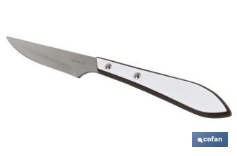 Confezione da 3 coltelli | Lama da 10 cm | In 2 colori - Cofan
