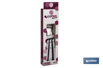 Pack of 3 table or steak forks | Forks with 4 tines | Available in 2 colours - Cofan