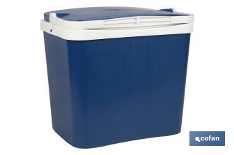 Nevera rígida | Color: azul | Material: polipropileno | Disponible en diferentes medidas y capacidades - Cofan
