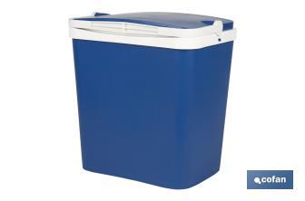 Nevera rígida | Color: azul | Material: polipropileno | Disponible en diferentes medidas y capacidades - Cofan
