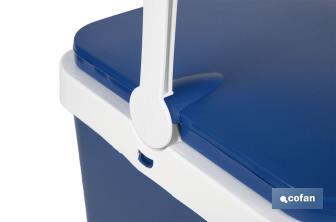 Nevera rígida | Color: azul | Material: polipropileno | Disponible en diferentes medidas y capacidades - Cofan