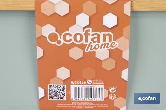 Panera con tapa de bambú | Diseño minimalista | Capacidad: 6,5 l | Perfecta para conservar pan fresco | Disponible en diferentes colores - Cofan