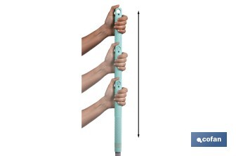 Mop handle with shock absorber - Cofan